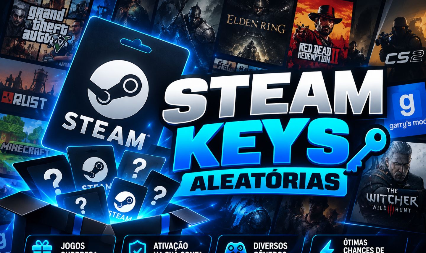 Steam keys aleatórias