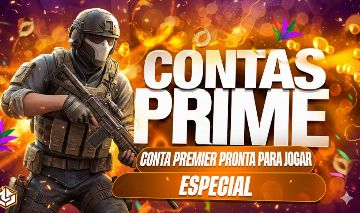 CONTA CS PRIME PRONTA PARA JOGAR PREMIER EPECIAL+MEDALHA MELHOR PREÇO DE MERCADO