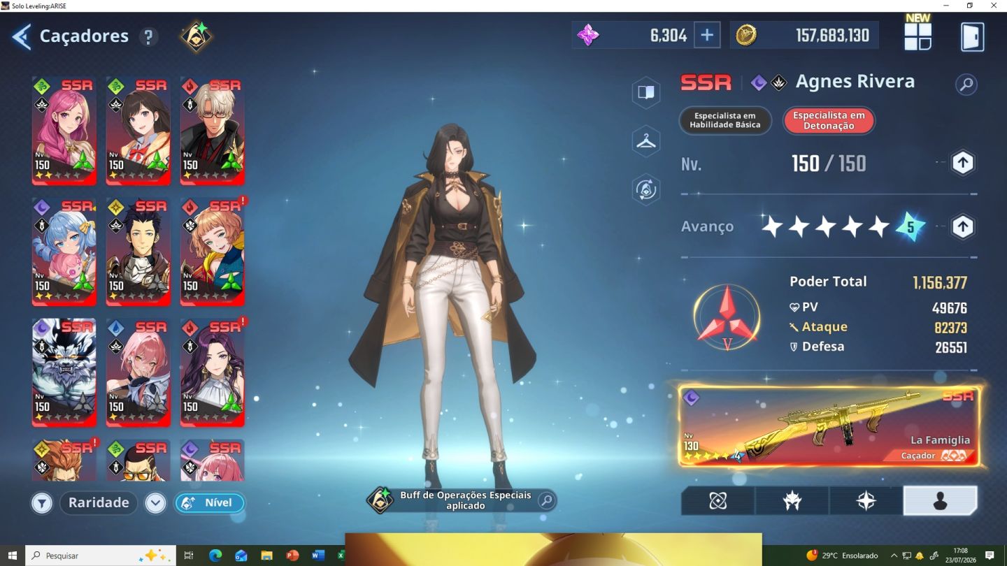 Solo Leveling Arise Meta account sem vinculos