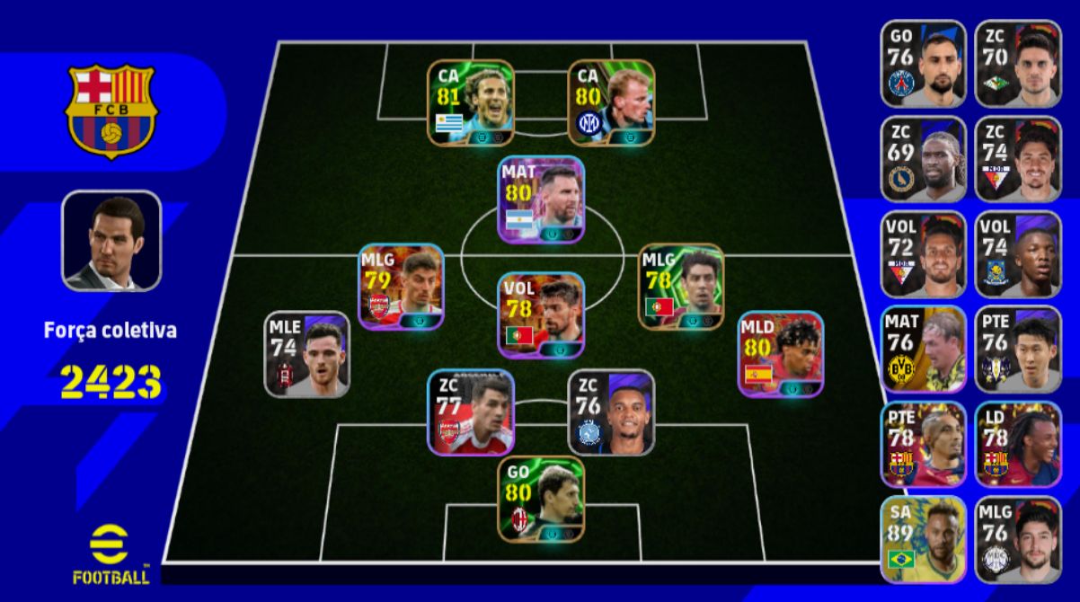 Contas Efootball Iniciais com Épicos/big Times Garantidos! Vol. 05