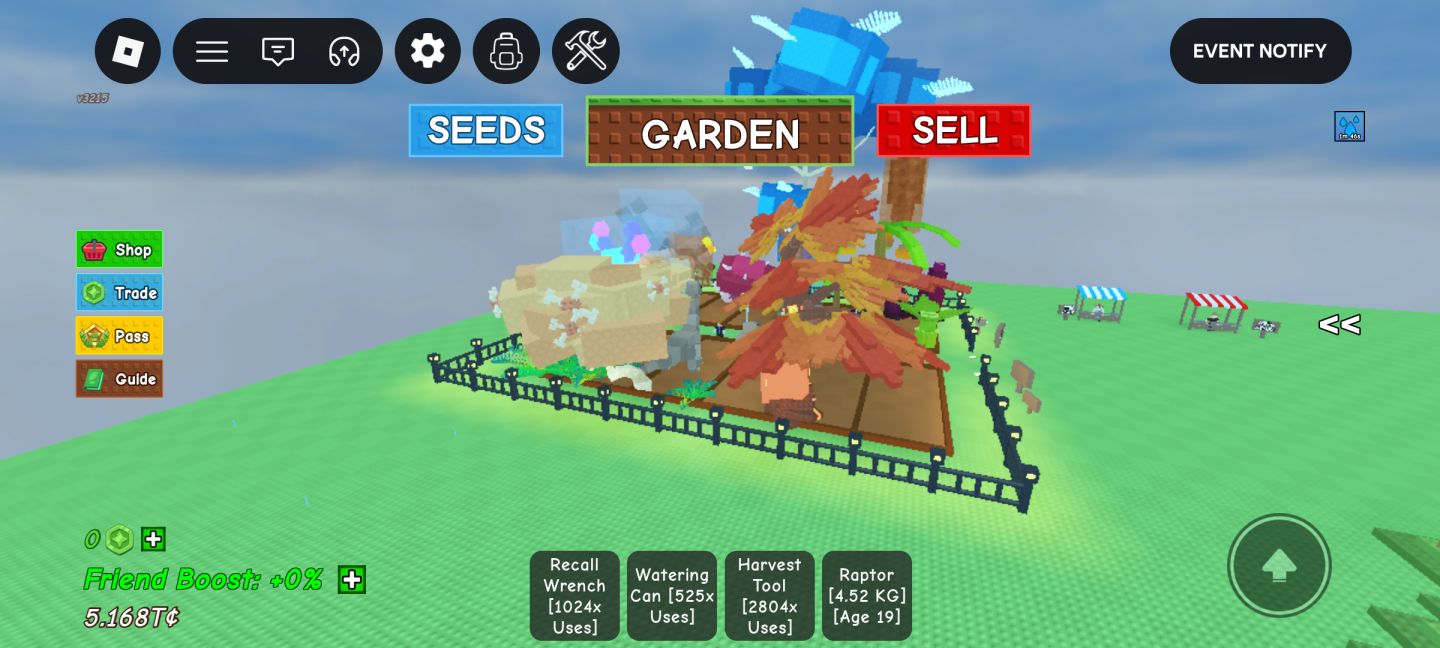 Conta Roblox Top - Focada em Grow a Garden