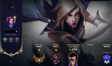 Conta LoL, Ouro IV, 599 Skins, Level 1145.