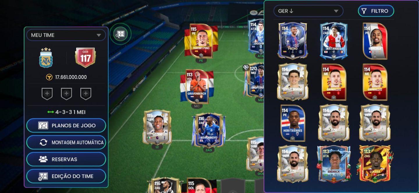 Conta de fifa rara e boa Ger 117