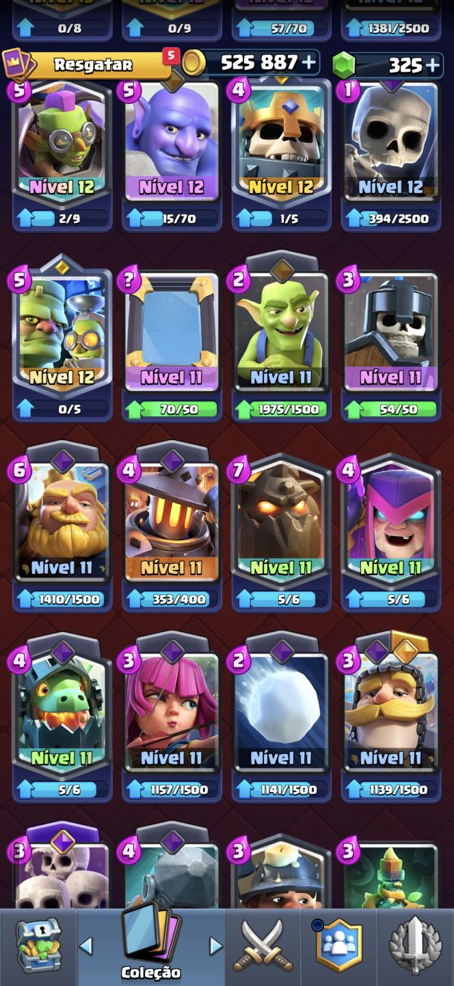 Conta Clash Royale 10k+ Troféus
