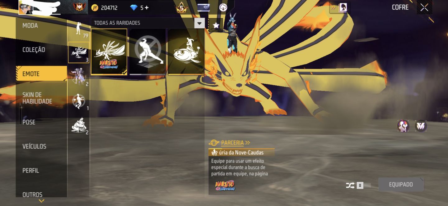 FREE FIRE PRIME 5 | 633 PEITORAIS | 414 CALÇAS | MUITO COISA RARA NA CONTA