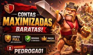 CONTAS CLASH OF CLANS FULL ACESSO | CV 10 AO 18