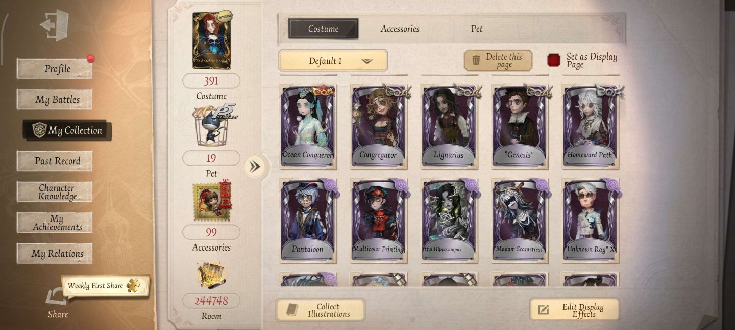 CONTA LINDA DE IDENTITYV A VENDA muitas skins raras
