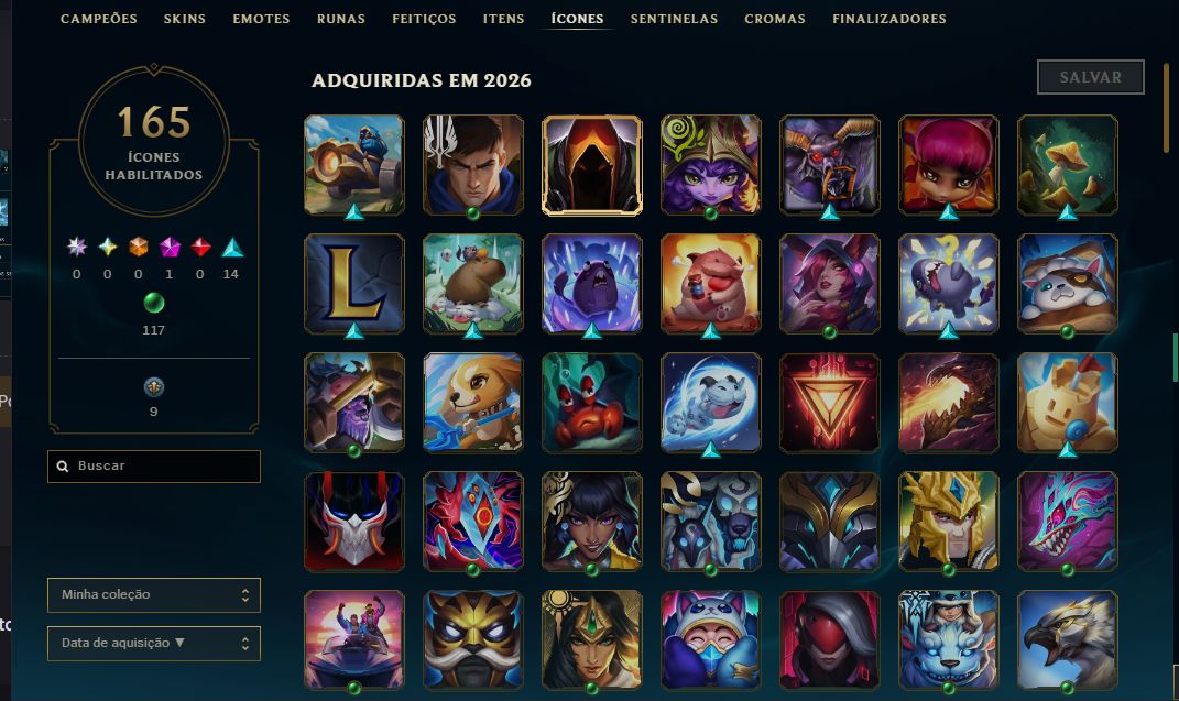 Conta LOL com 99 skins e chromas únicos MONO YASUO