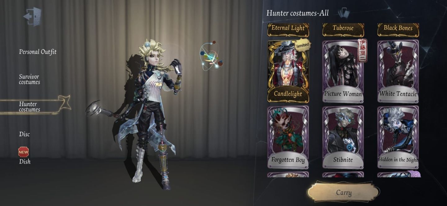 Conta Identity V | Joker/Persona 5, Frieren, Ib, COA | Skins Raras e Limitadas