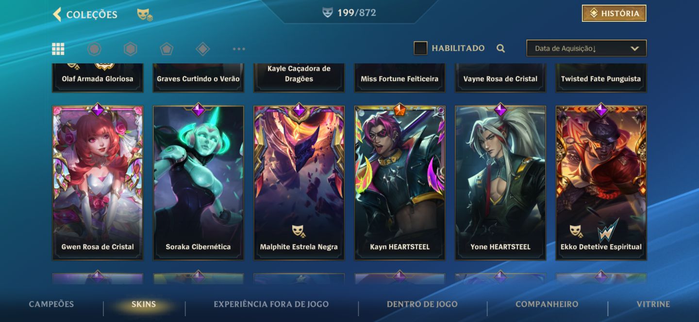 Conta Main Jungler Challenger, Ex Monarca e 202 Skins !