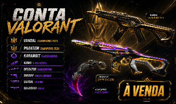 Conta Valorant acesso Completo c/ Champions 2025 2024, Facas e 605VP extra