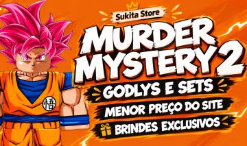 90%OFF [Promoçao + Combos] Godlys| Sets| Chromas| Murder Mystery 2 | Mm2(Roblox)
