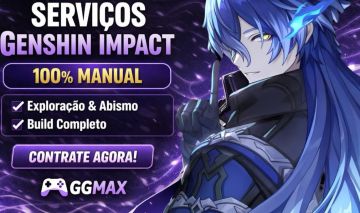 Serviços Genshin Impact | 100% Manual | Exploração, Abismo e Build Completo