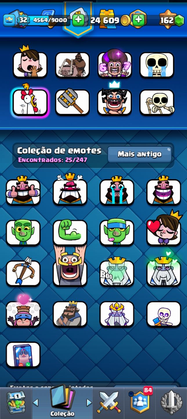 [NOVA CONTA UPADA] CONTA CLASH ROYALE | CONTA FULL ACESSO - PERMANENTE