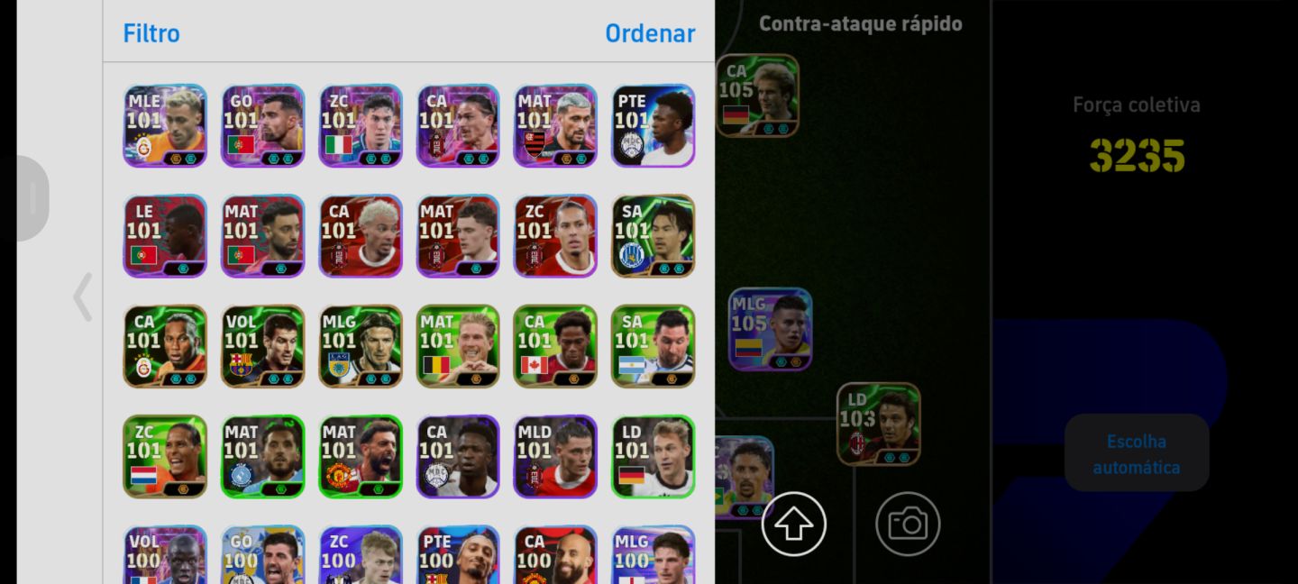 CONTA ABSURDA COM NEYMAR 106 E RUMMENIGGE 105 E JAMES RODRIGUES 105