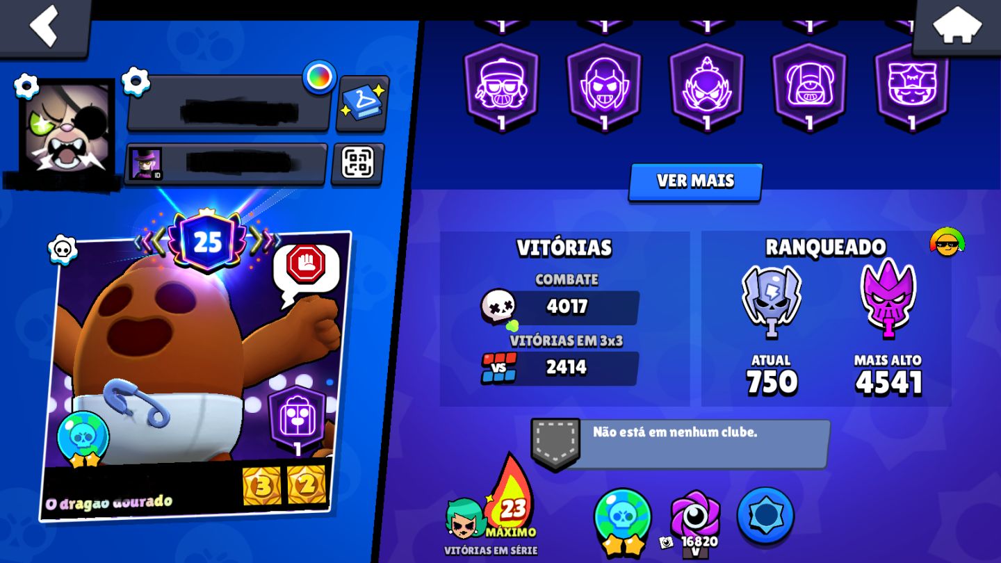 CONTA BRAWL STARS | 52K+ TROFÉUS | VÁRIOS BRAWLERS LVL 11 |CONTA 2020