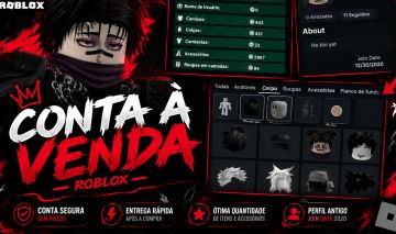 Conta 2020 5K robux gastos (muitos itens e boa) Entrega Rapida!