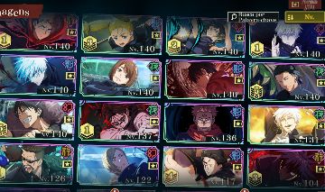 Conta Jujutsu Kaisen PP insana com 9 limitados e chosoe nanami novo