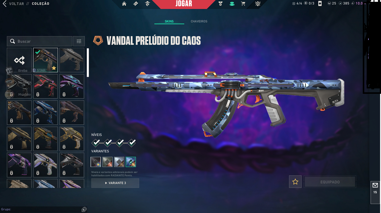 Conta Valorant (Competitivo) - Escolha Certa! Preço Negociavel!!!