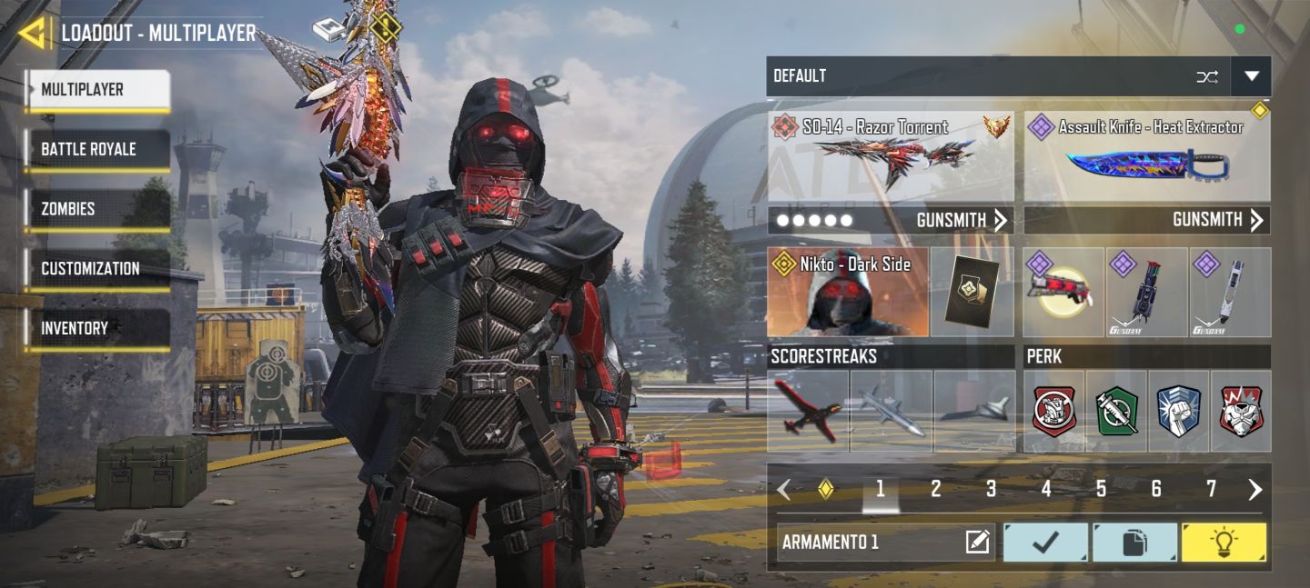 CONTA DE CODM COM SKINS DE PERSONAGENS TRY HARD E SNIPERS LINDAS