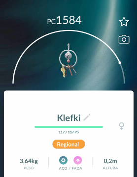 Klefki Regionale Da Pokémon Go, In Scambio! Registrato A 20k Polvere, Altrimenti Costo Normale. Nuovo, Mai Aperto.