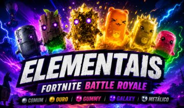 [BATMAN | GALAXY | DOURADO] ELEMENTAIS FORTNITE | ÉPICO, LENDÁRIO, ESPECIAL