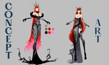 Character Design Profissional | OCs, RPG e Fantasia