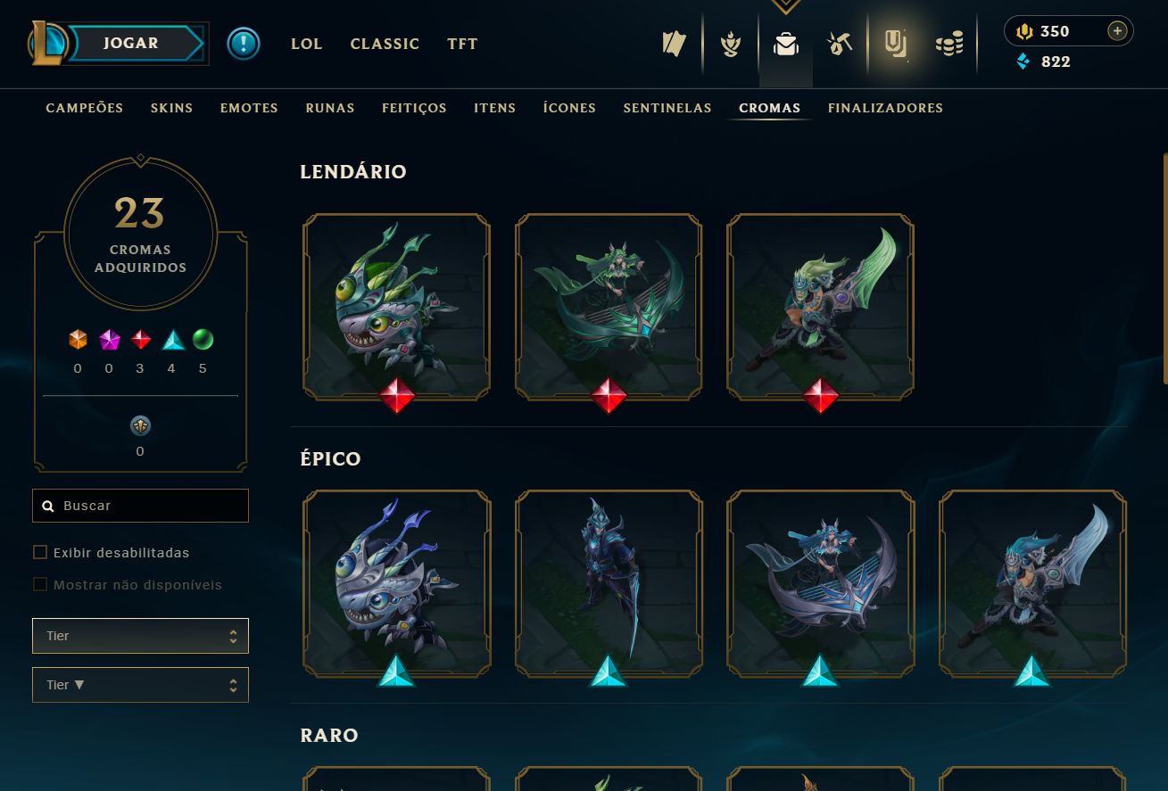 [ACESSO IMEDIATO] Ouro I em MD5 85 Skins