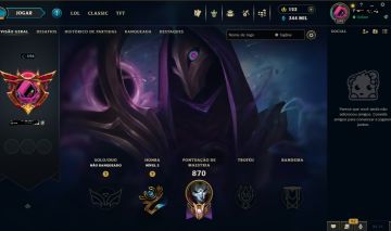 Conta Lv 598 | 299 Skins + 325 Icones + 189 Emotes [Full Acesso]