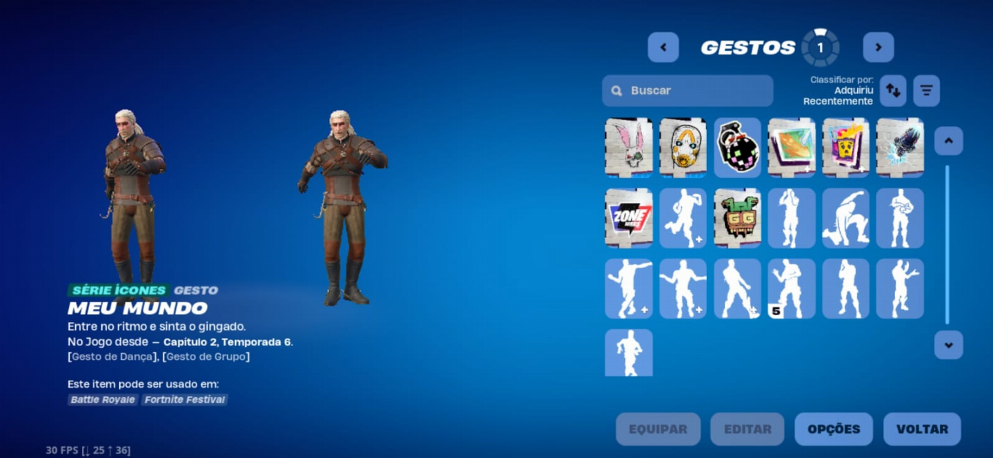 CONTA FORTNITE OG 178 SKINS | CAPÍTULO 1 | SOLID SNAKE!!!
