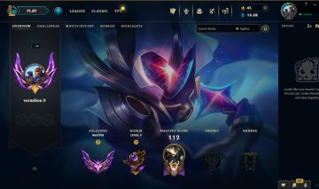 CONTA LOL - Mestre / 51% WR / HAND LEVEL / 13 SKINS / 74 CAMPEÕES / LEVEL 58
