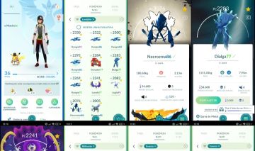 Pokémon GO Lv. 36 | Necrozma Shiny Fundo Especial | Lunala | 5 Kyogre Q319