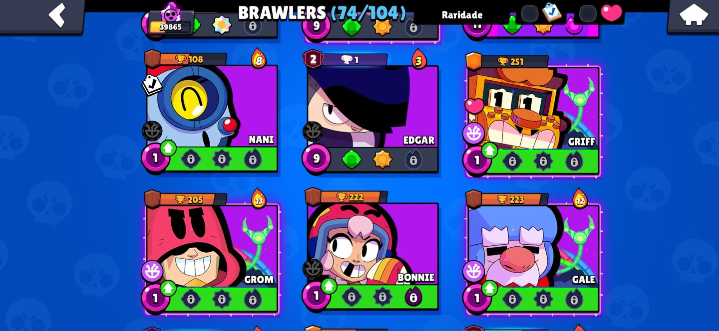 Conta de braws stars rara