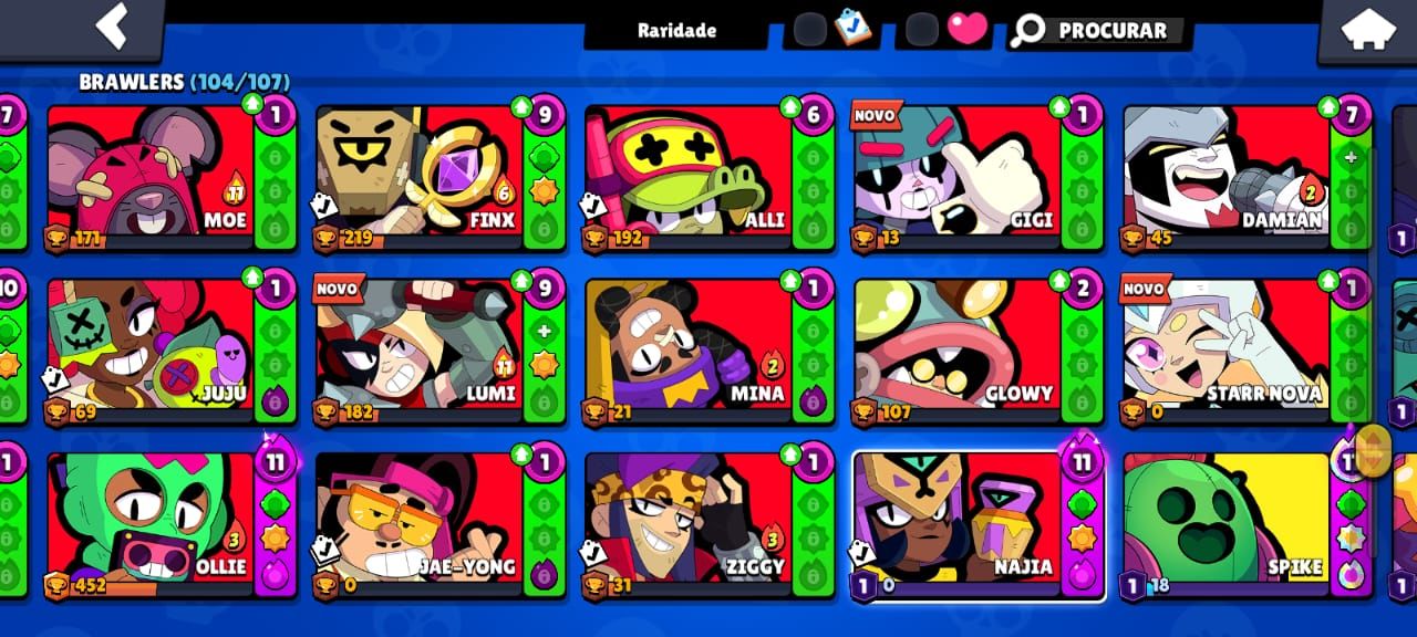 CONTA SUPERCELL PREMIUM CLAHS ROYALE E BRAW STARS
