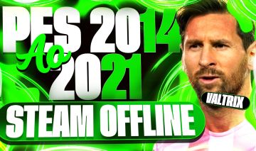PES 2014 AO PES 2021 SEASON UPDATE | Steam Offline