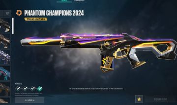 CONTA VALORANT COM CHAMPIONS 2024