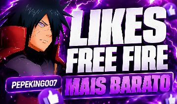 1540+ Likes Free Fire | 100 a Cada 4H | BR + Global | Entrega Gradual