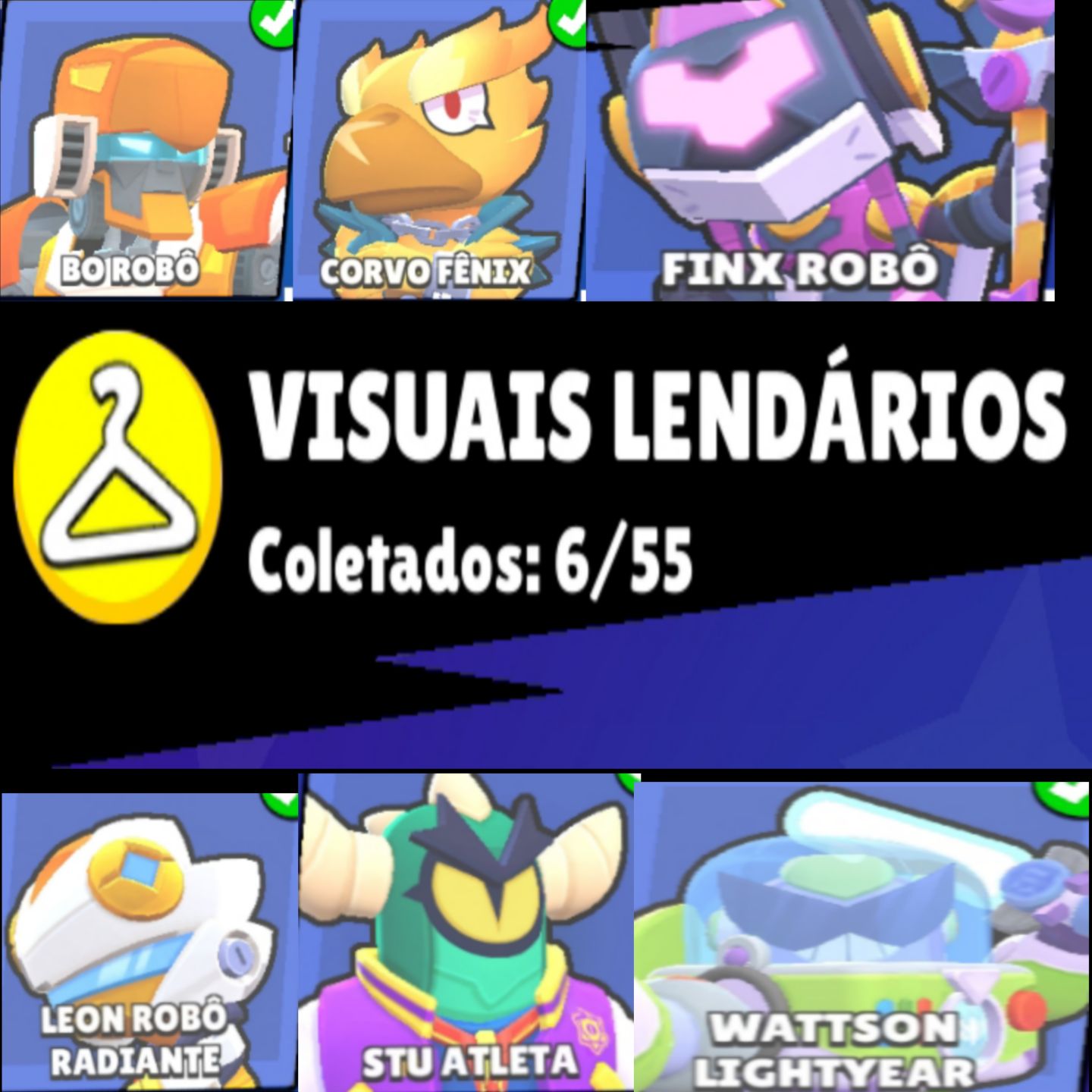 CONTA BRAWL STARS BARATA | BARATA| MUITOS RECURSOS | 272 SKINS | 40 HIPERCARGAS