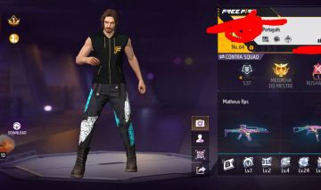 Conta de Free Fire com ótimo inventário e diversos itens raros.