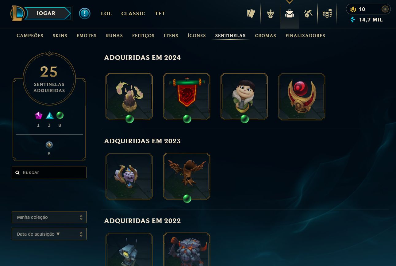 CONTA LOL 2016 DONO ÚNICO | ESMERALDA | 145 SKINS | 4 ULTIMATES | TODOS CAMPEÕES