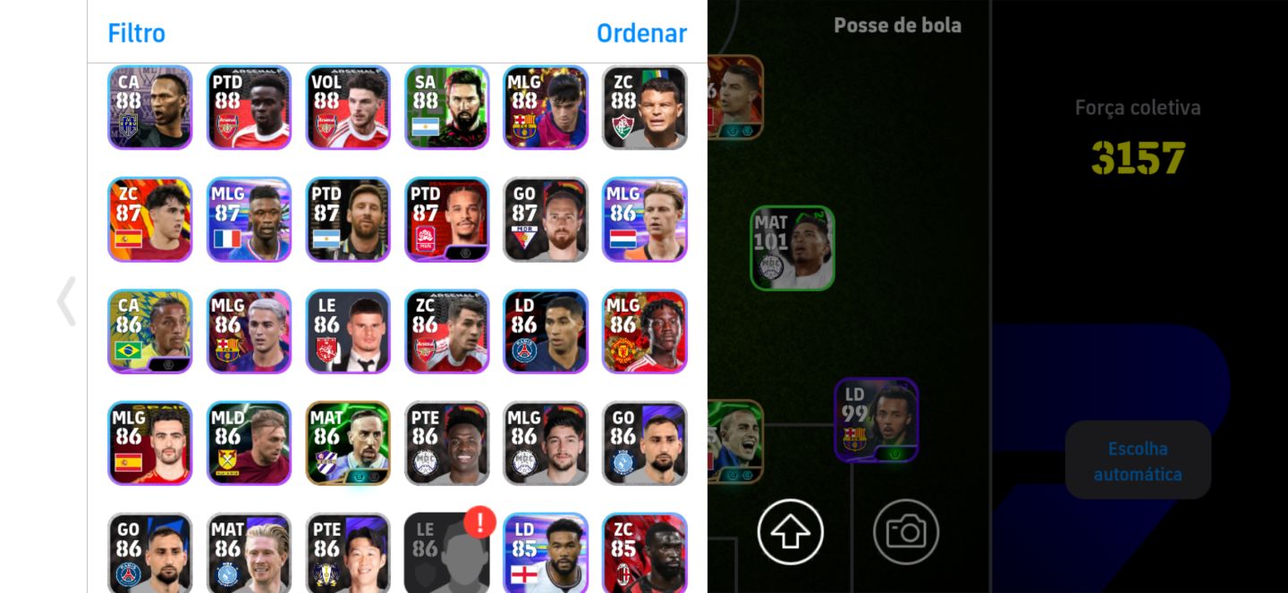 Conta rara efootball 27