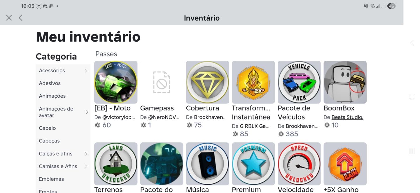 Conta roblox universal Com Jogos mIstos