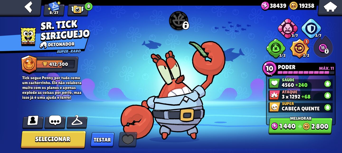 Conta Brawl Stars 13k+ Troféus | 72 Brawlers | Vários Power 11