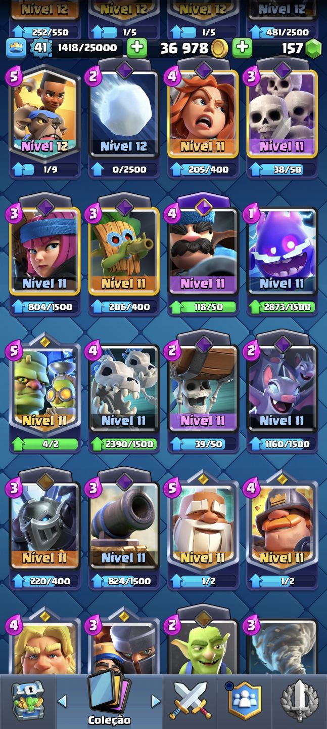 Conta de Clash Royale com 8597 troféus CONTA ANTIGA!!
