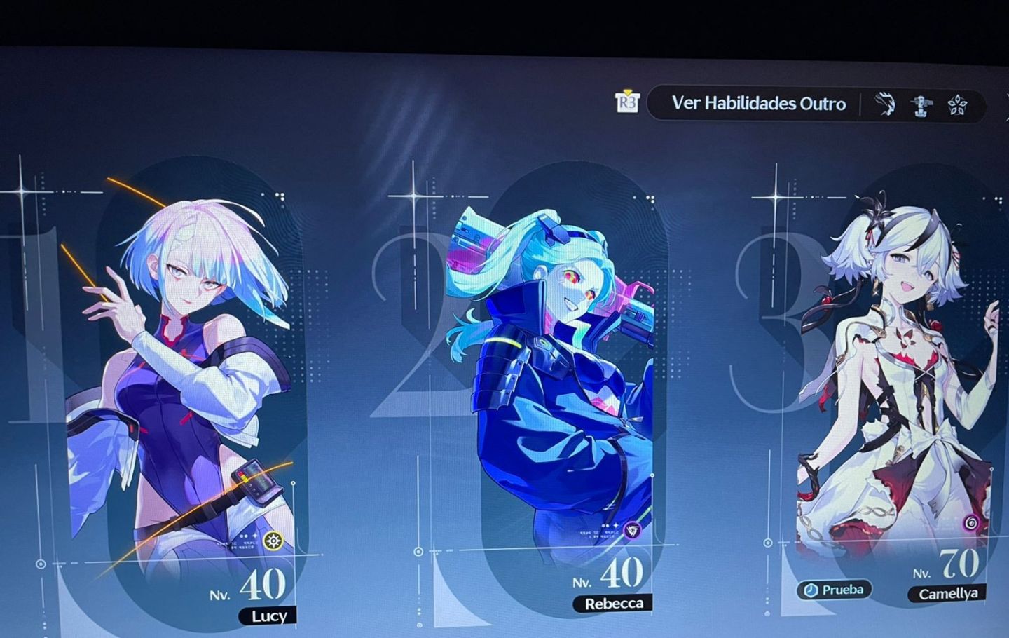 Conta WUWA com Collab Lucy S6+Arma + Rebecca