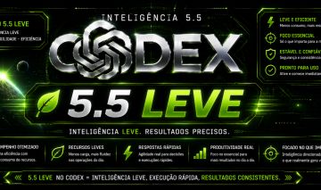Codex 5.5 Leve Acesso Único de 30 dias