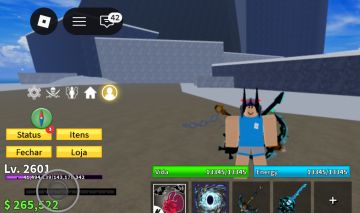 Conta blox fruits e volleyball legends upada apenas 40 R$ vale muito a pena