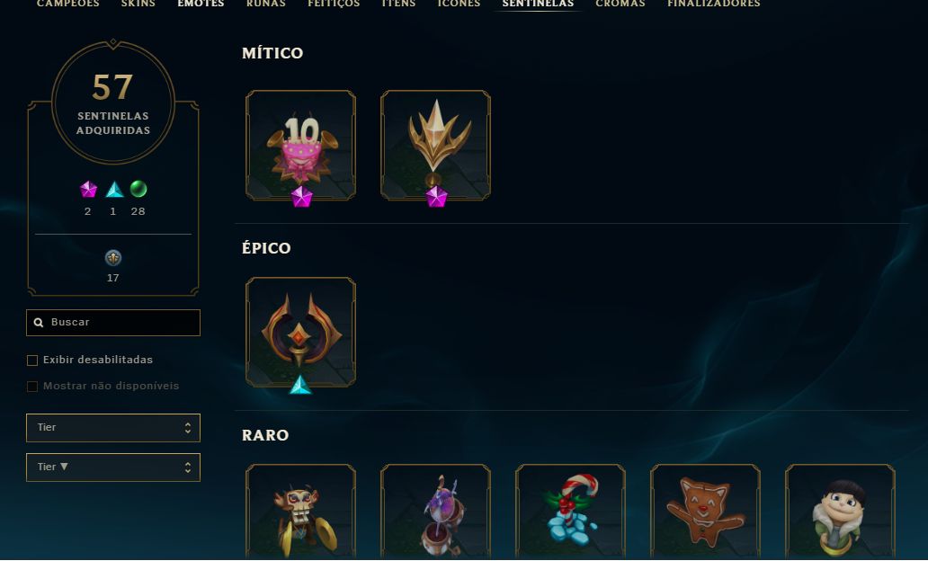 CONTA LOL MAIN - DESAPEGO