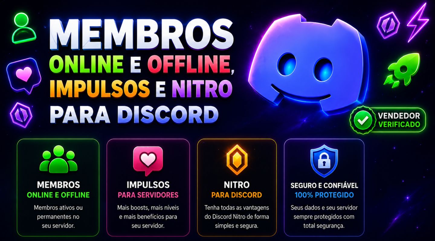 DISCORD | MEMBROS & IMPULSOS