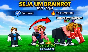 SEJA UM BRAINROT / BE A BRAINROT (OG DE 50Q/S NO MENOR PREÇO) DA GG
